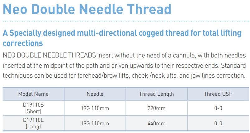 Neo Combi Thread Lifting - Double Needle PDO