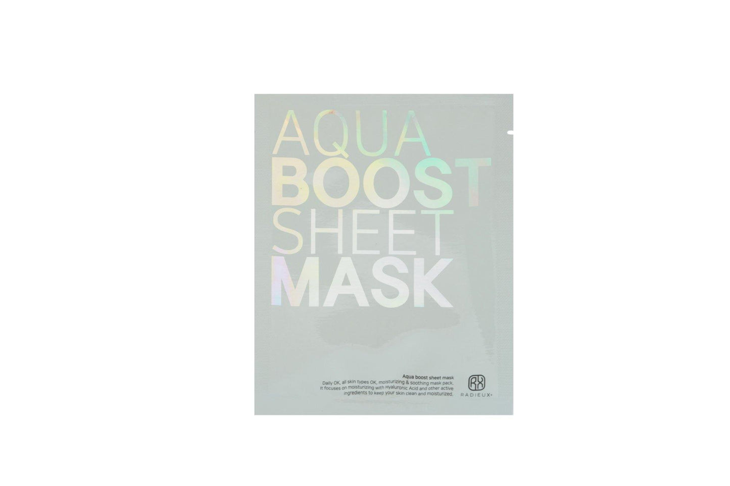 Radieux Aqua Boost Mask Sheet (Mascarilla Post Tratamiento)